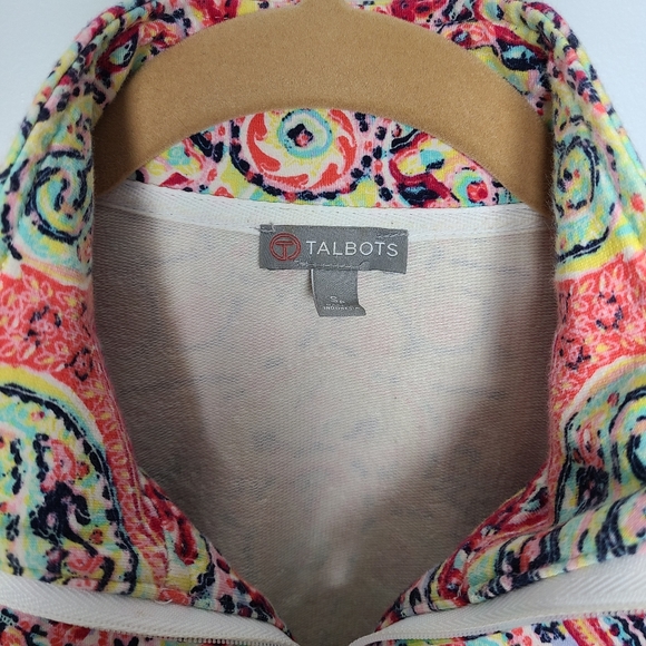 Talbots | multi color pull over - Picture 6 of 9